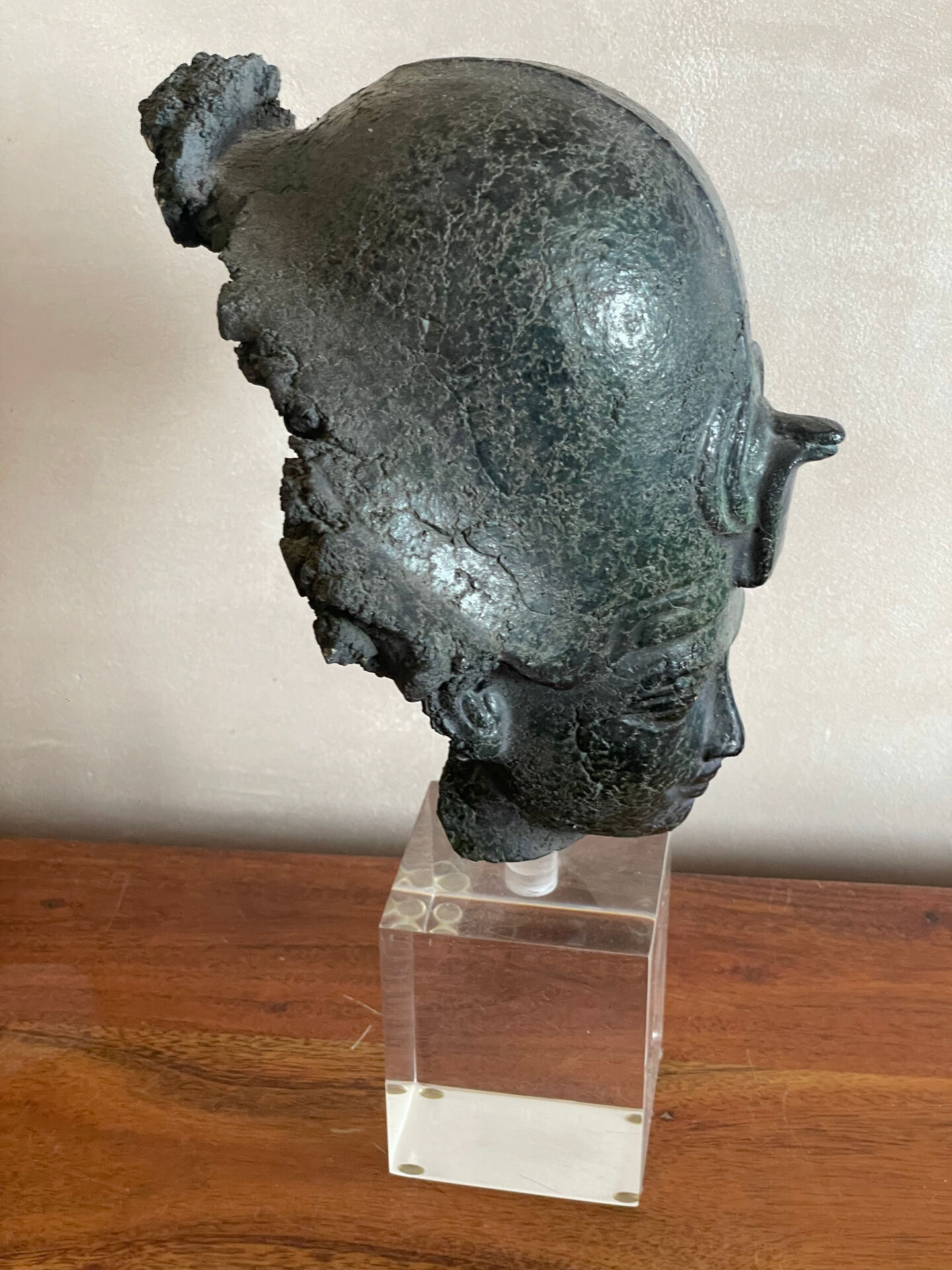 Sculpture Head workshop Michel Cayla Egypt