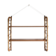 Rattan shelf
