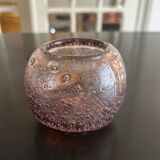 Biot glass tealight holder