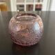 Biot glass tealight holder