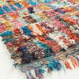 Tapis boucherouite 210 x 104 cm