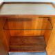 Buffet with fin profile, brass handles and scoubidou, 1950s.