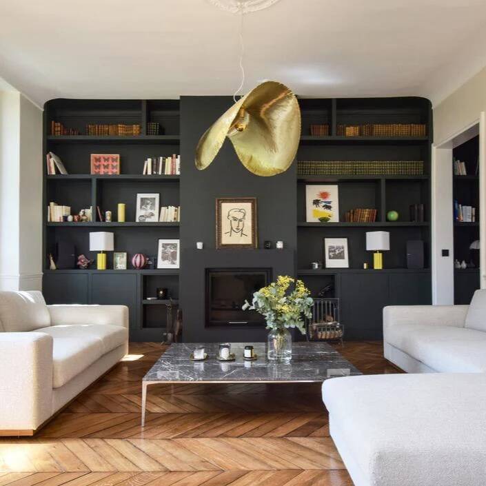 Suspension Brass 96 – Gervasoni (Design Paola Navone) – Matt Brass – 120 cm