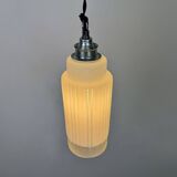 Vintage Glass Ceiling Light, 1970s