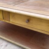 Cherry wood coffee table