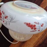 Suspension in opaline glass from the 60s-70s.