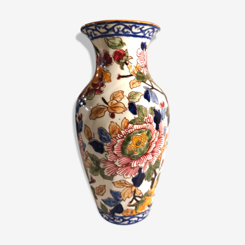 Gien peony vase