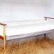 Daybad sofa and 2 Scandinavian armchairs