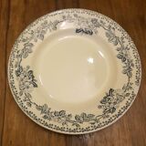 Plate in Iron Saint Amand & Hamage model Guadeloupe