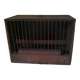 Antique small wooden bird transport cage