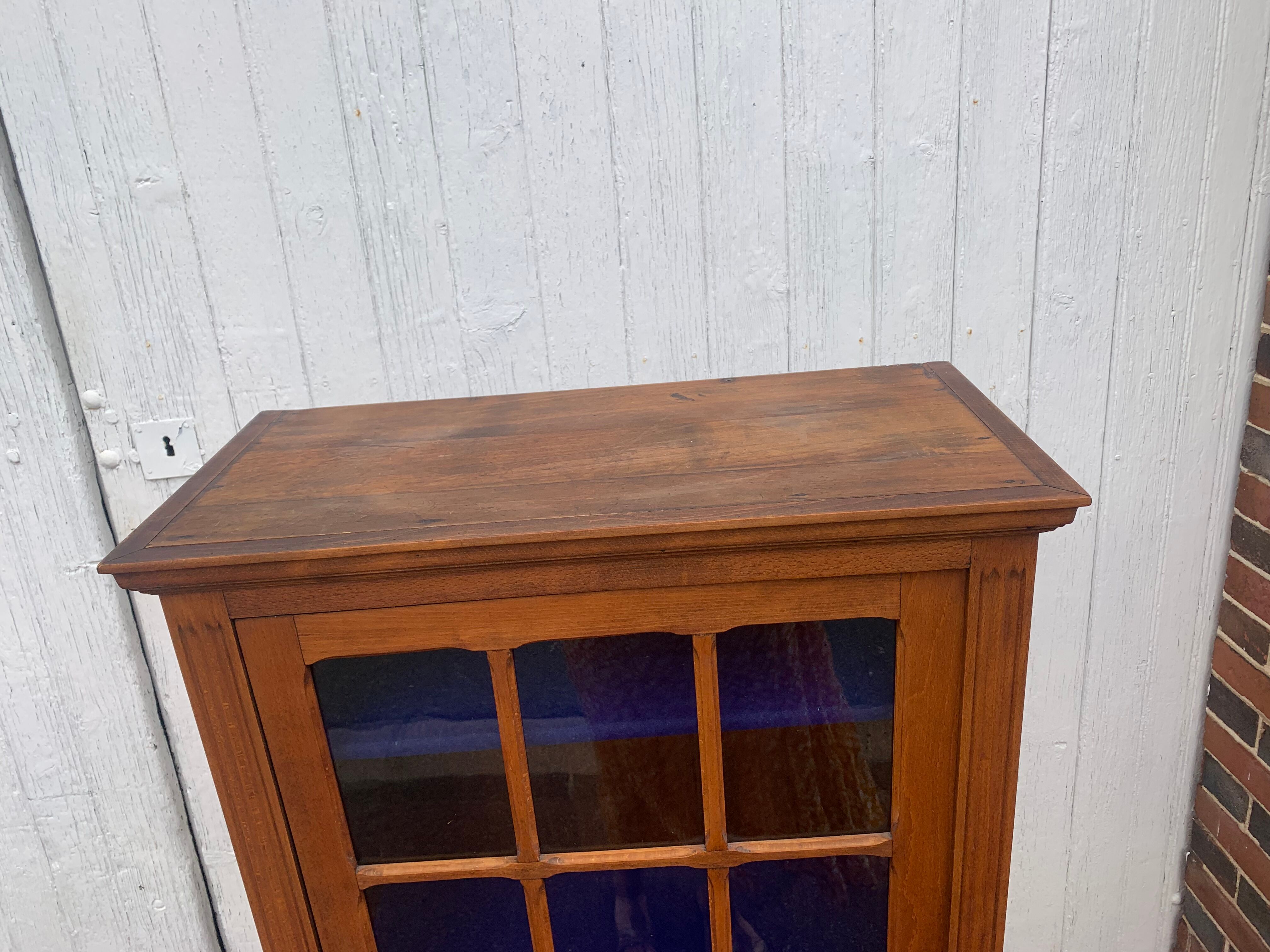 Armoire parisienne vitrée 1 porte