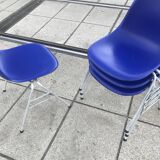 Set of 4 DSS chairs by Charles & Ray Eames for Vitra