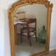 Former mirror gilded with pediment - 153 x 101 - Style Napoleon III