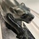 Secondo, Art Deco Panther, 1930, Bronze with Marble Base