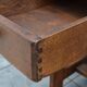 Bureau/table de ferme "brutaliste" chêne massif
