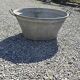 Old zinc basin or bathtub, 70 liters