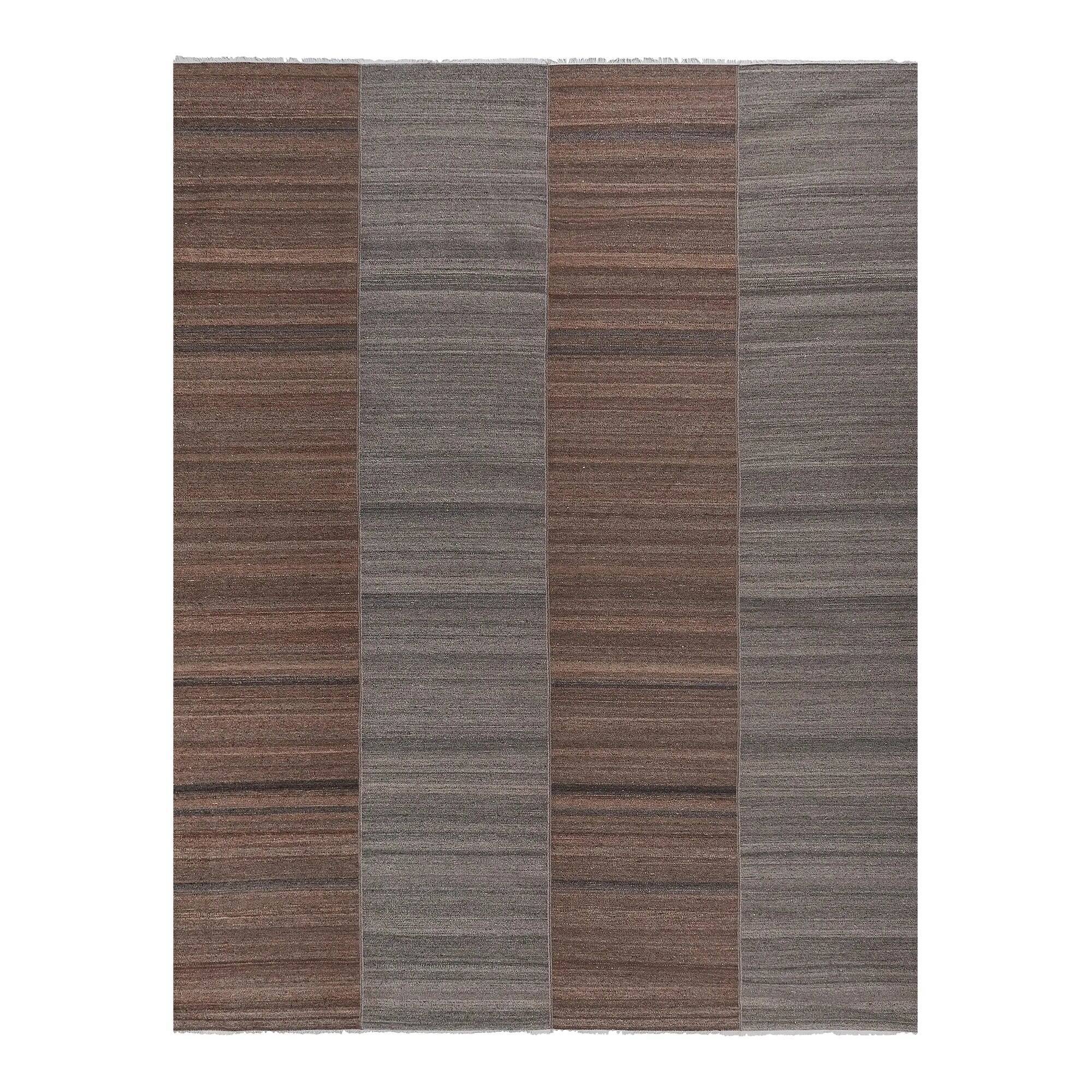 Vintage Turkish kilim, handwoven, 282x372 cm.