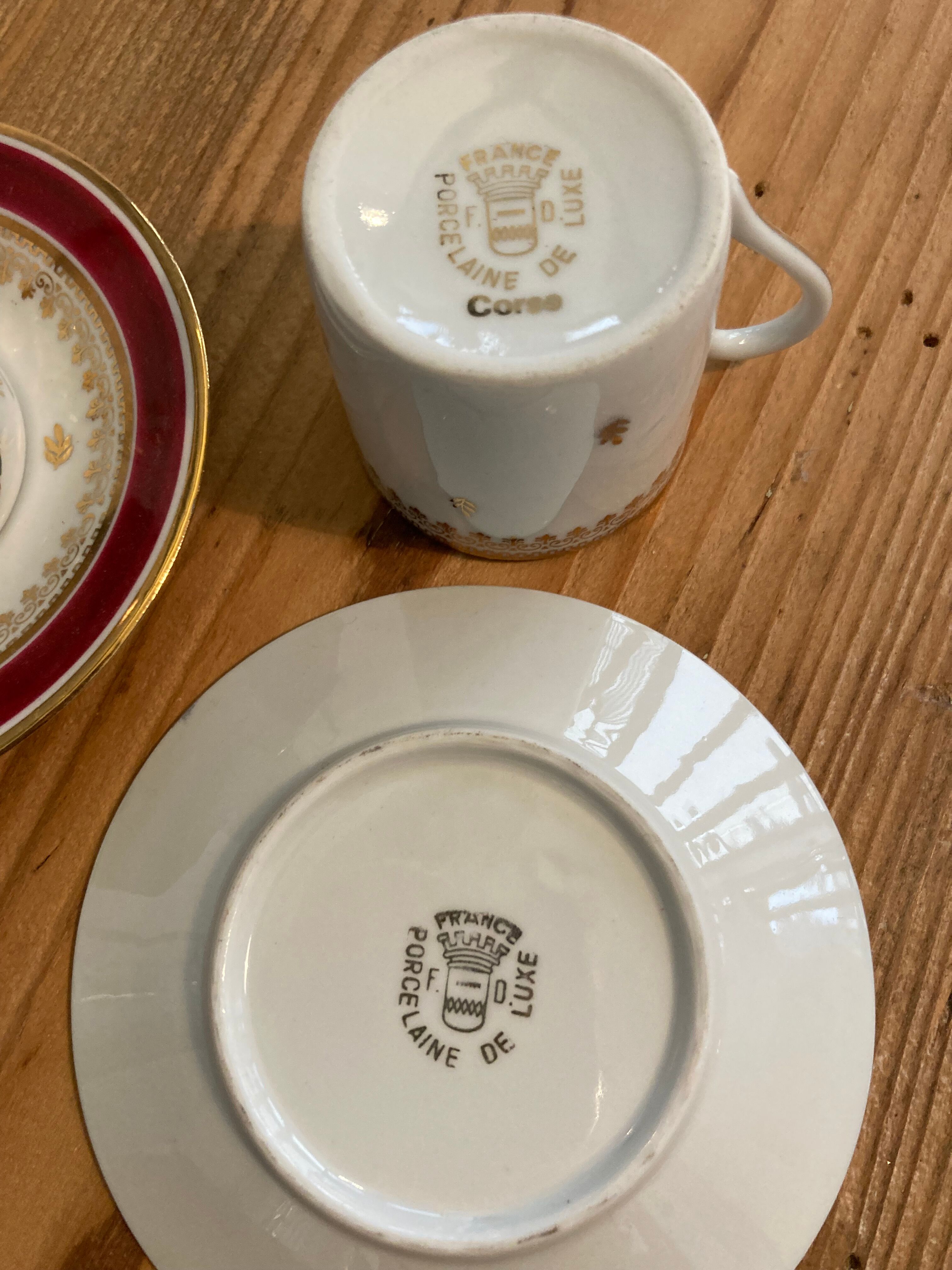 Napoleon and Josephine coffee service set