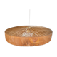 Pendant lamp Raphia Parasol with fringes