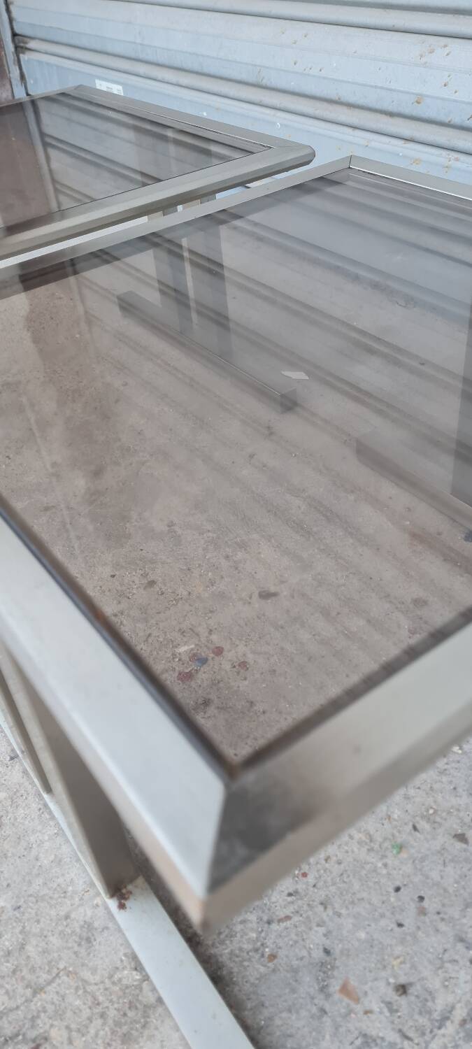 Pair of space age side tables