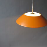 Orange pendant by Sven Middelboe for Nordisk Solar