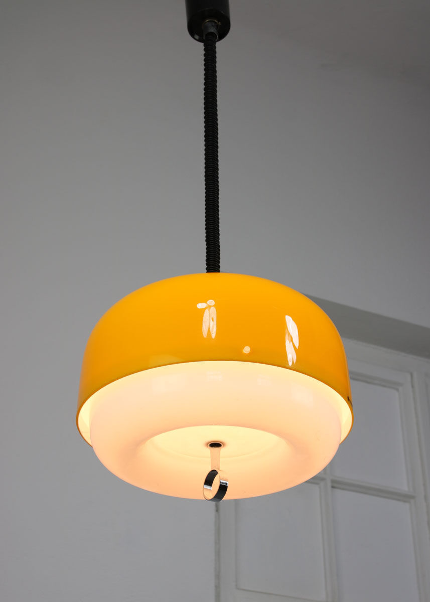 Medusa hanging lamp by Luigi Massoni for Guzzini, 1970s