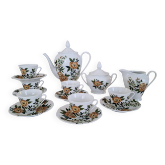 Un Service à Café en Porcelaine de Sologne France
