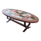 Table basse brutaliste années 70