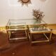 Tables gigognes Rochebobois vintage