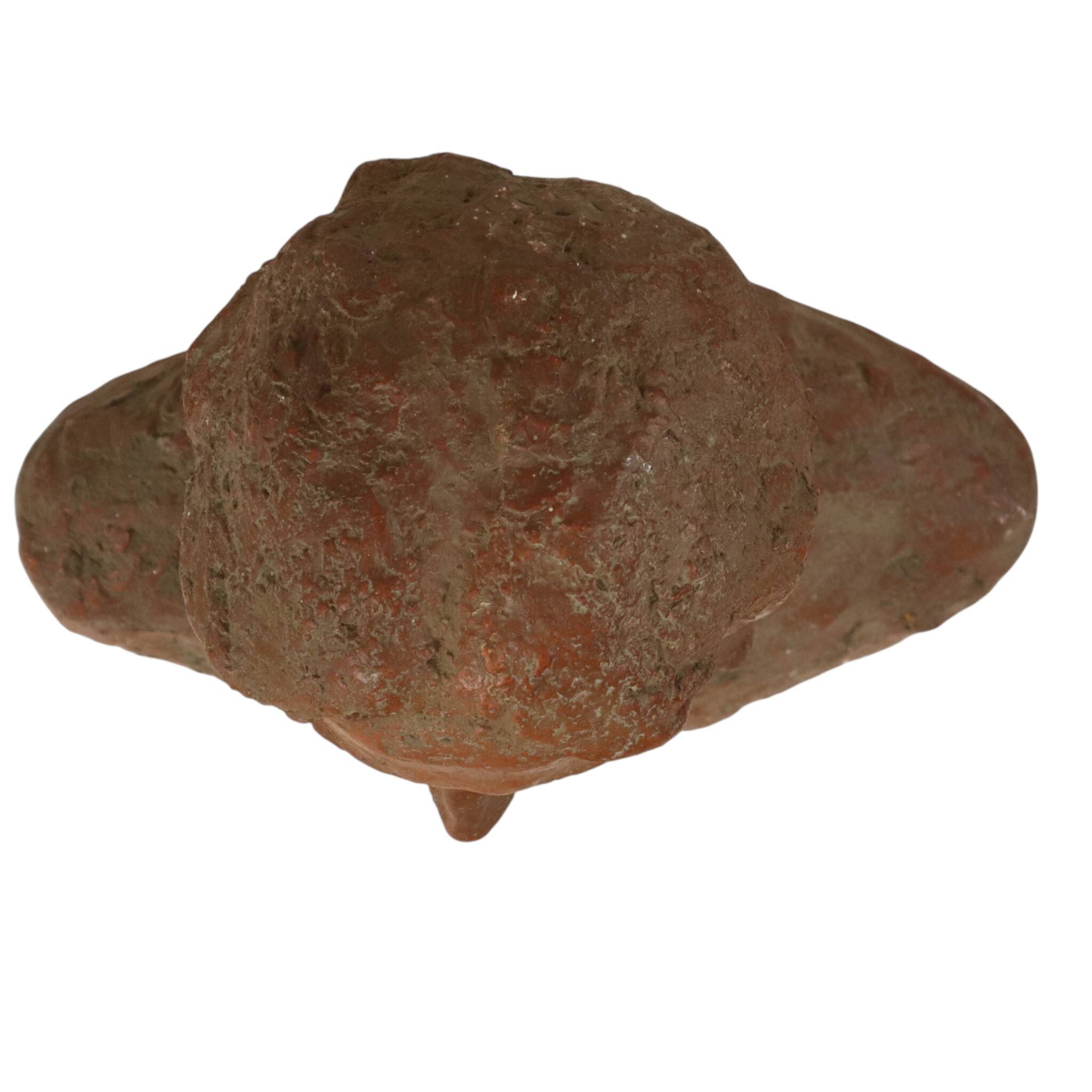 Old Abstract Terracotta Bust of Christ Life Size