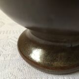 Puisaye stoneware pitcher, high fire, signed Michel and Denis Pointu