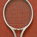 Vintage tennis racket.
