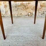 Extendable dining table with butterfly extensions in rosewood circa 60's