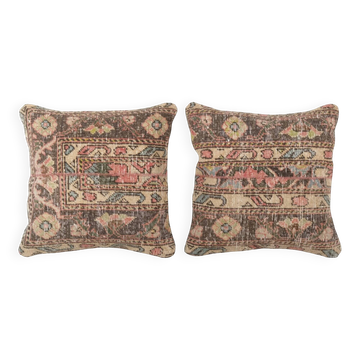 Set of 2 vintage Turkish cushion covers 51x51 cm
