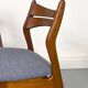 6 Danish Teak Dining Chairs by Erik Buch for Chr. Christensens, 1960s