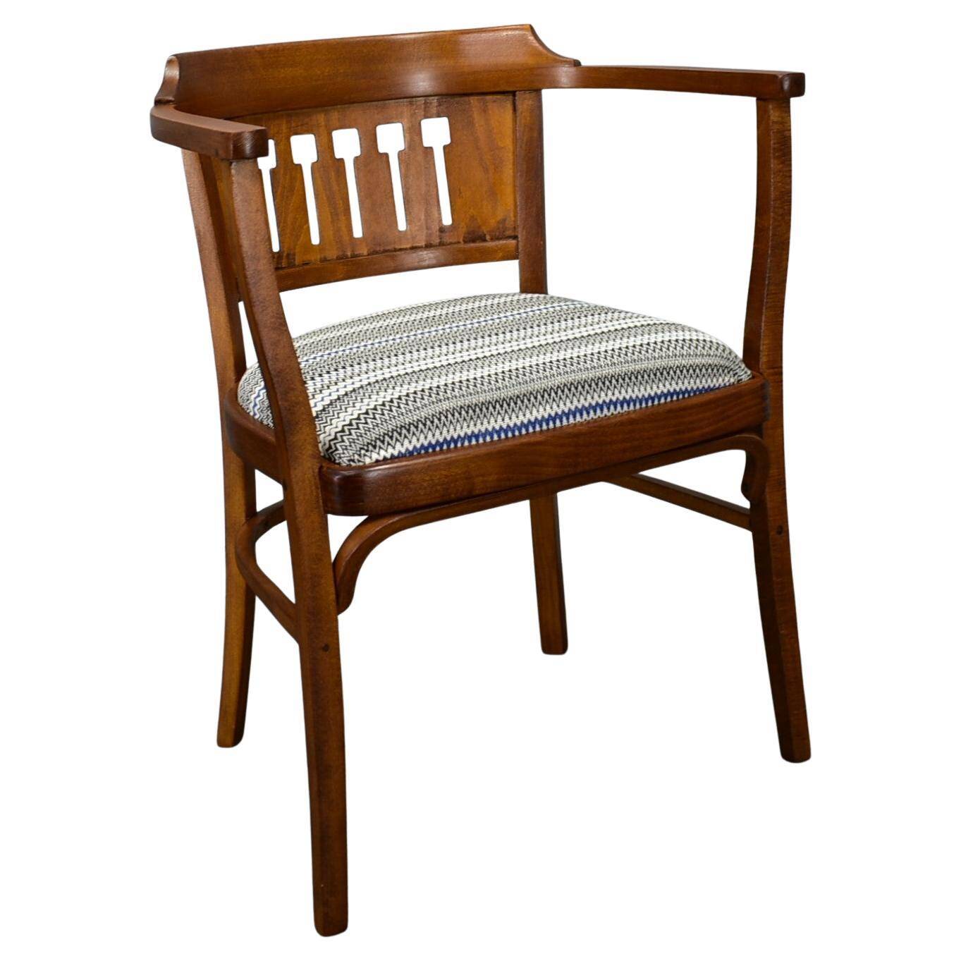 Fauteuil Thonet par Otto Wagner, années 1910