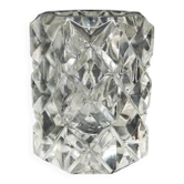 L1m crystal toothpick holder in art deco style