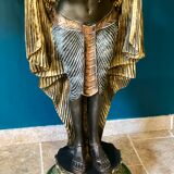 Cache pot statue égyptienne 130cm