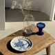 Decorative plate with stylised bird pattern D24.5
