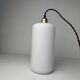 Lot of 3 old vintage xxl opaline pendants