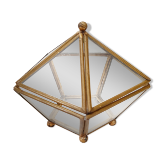 Brass jewelry box