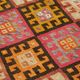 Turkish Handwoven Vintage Herki Kilim 100 cm x 380 cm