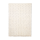 Carpet berbere beni ourain ecru with black dots 220 x 175 cm