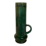 Green ceramic vase style W Germany