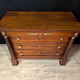 Commode Empire En Noyer