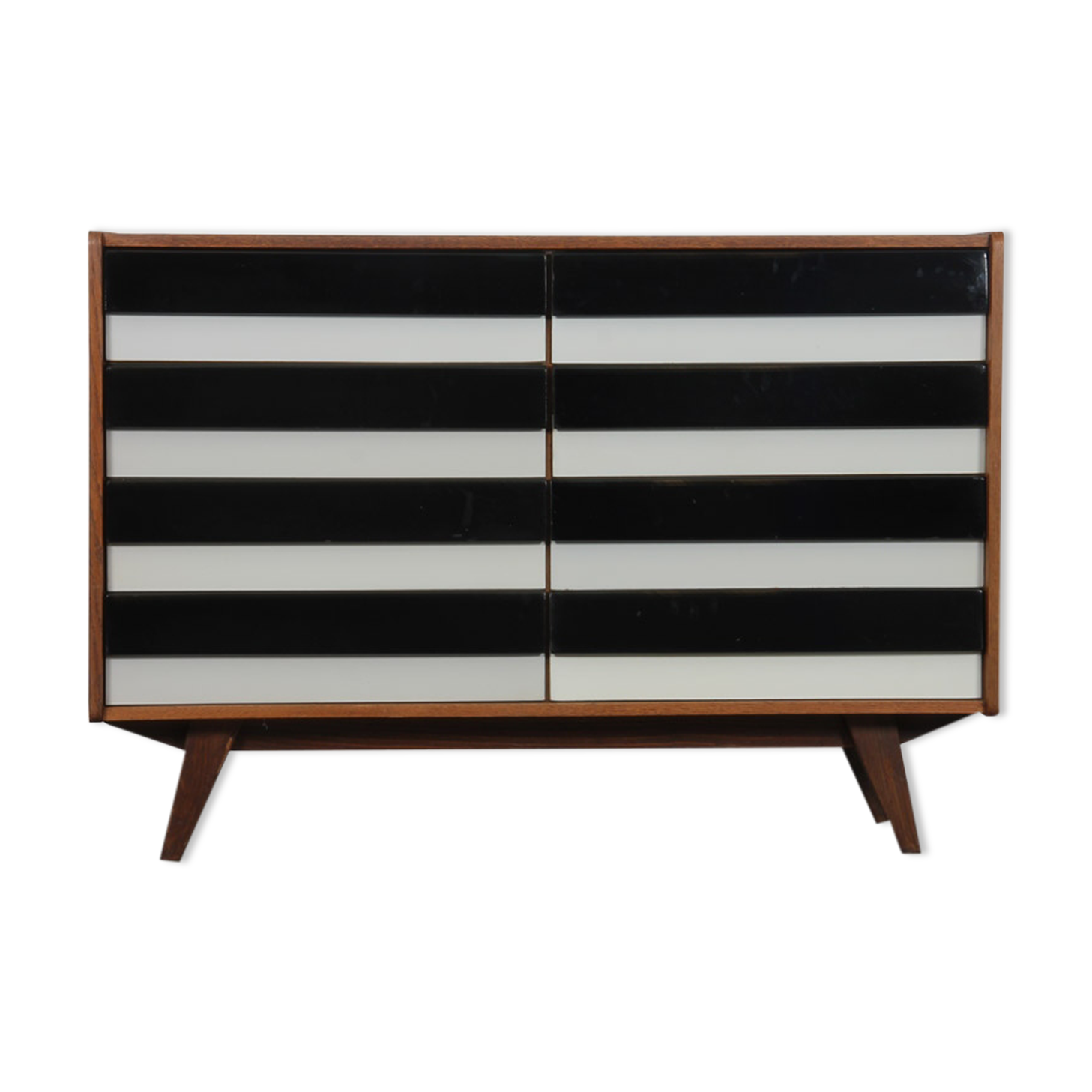Dark oak dresser by Jiri Jiroutek, model U-453, 1960