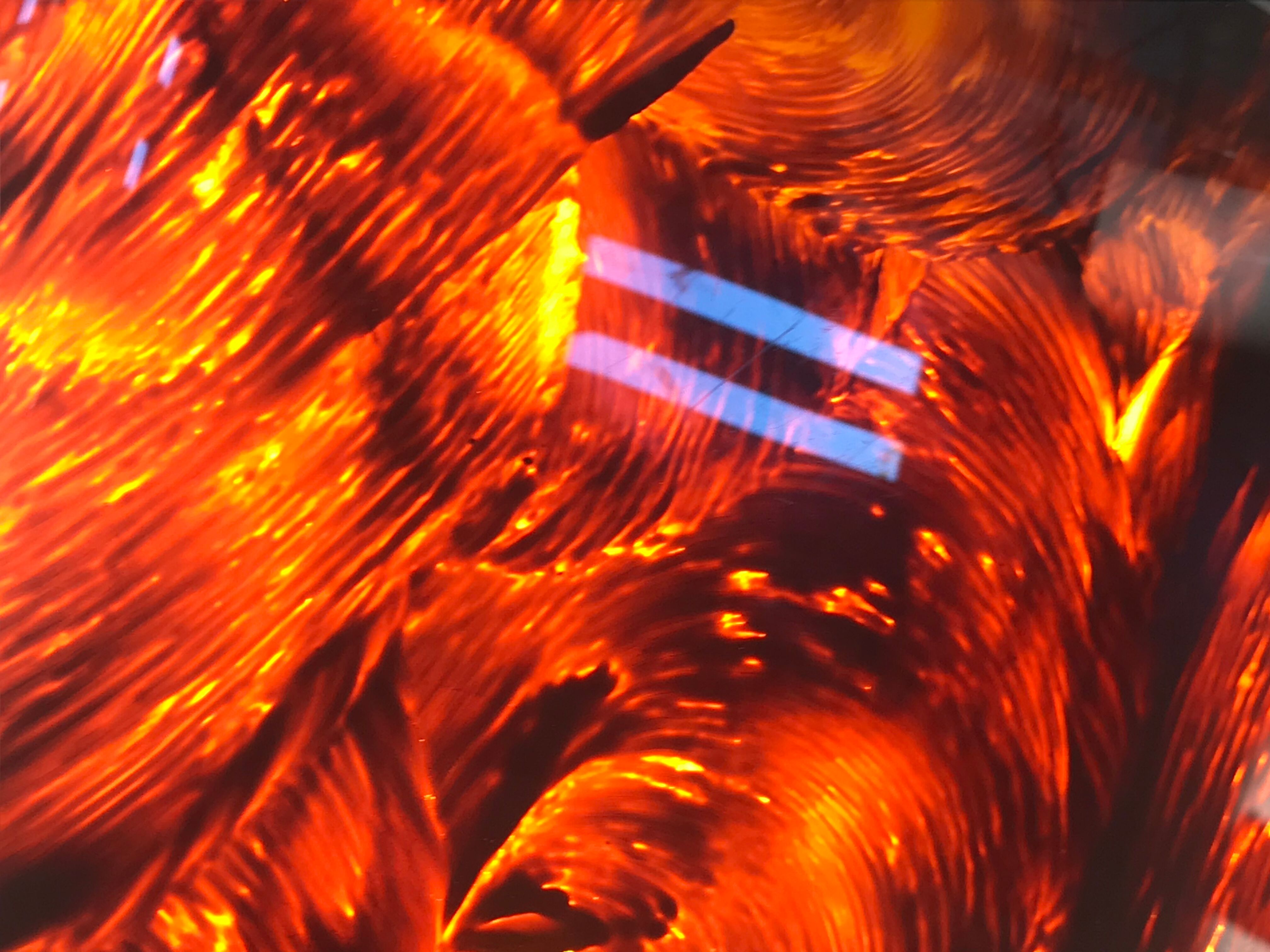 Lucite tray and vintage brass