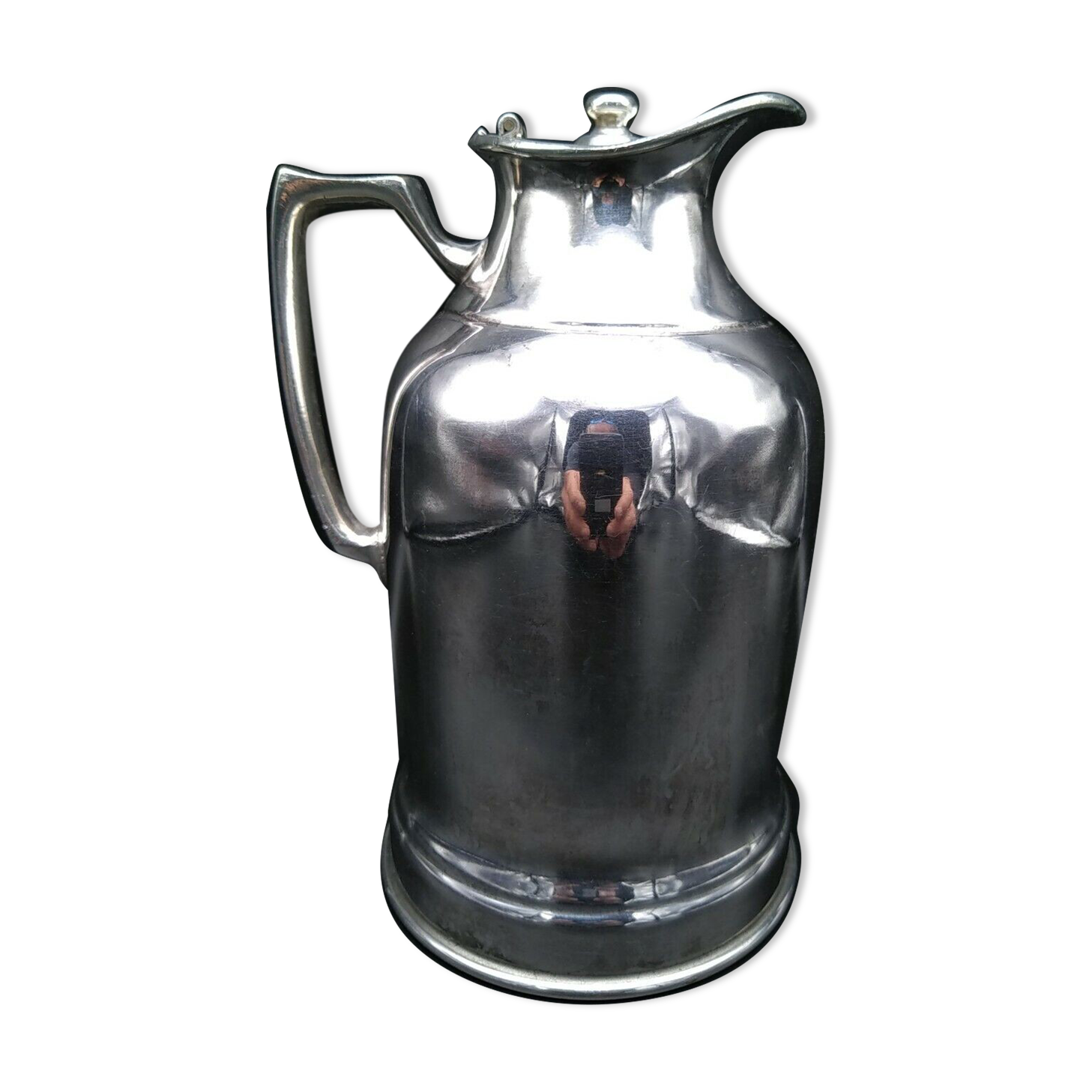 Wear Brite pourer . Grand Silver Co . Nickel Silver . XXth made in UK.