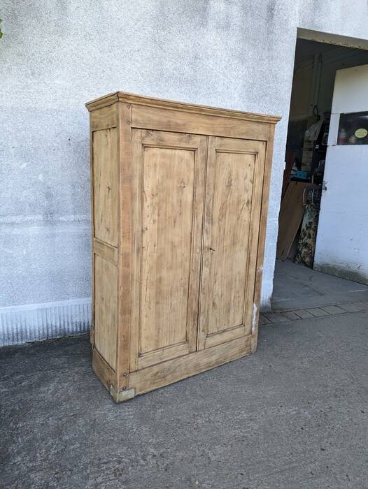 Natural wood cabinet