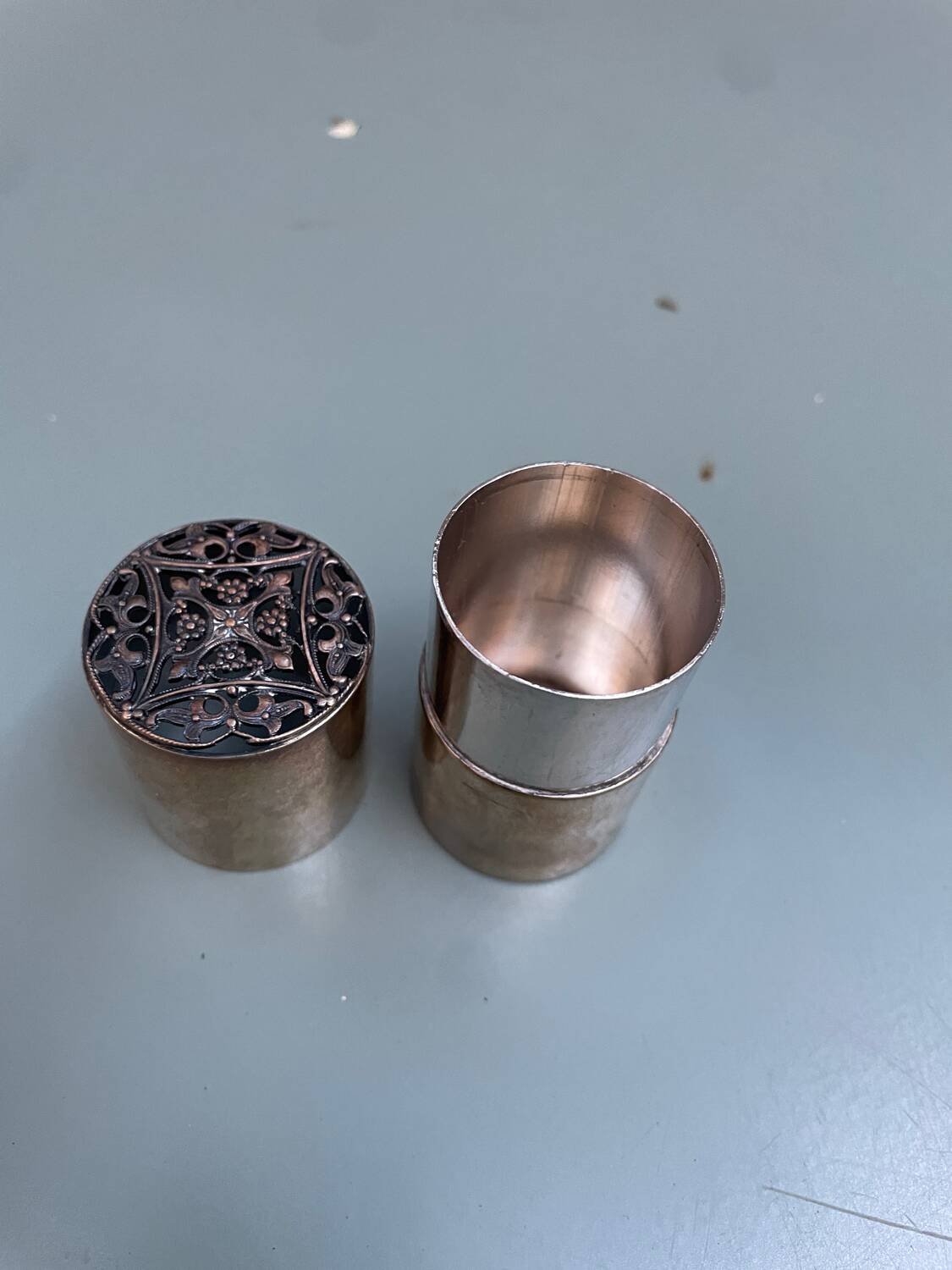 Silverware powdered sugar